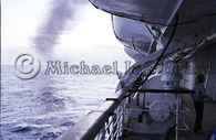 View from the Boat Deck, approaching Fiji